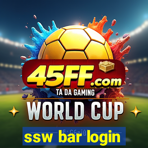 ssw bar login